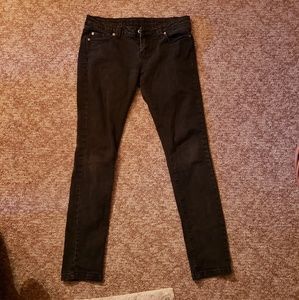 Black skinny jeans